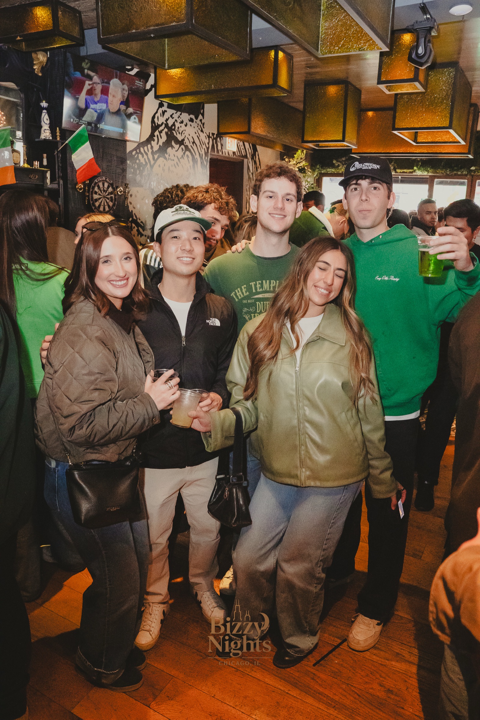 St. Patty's River North guests at a partner venue, March 2026