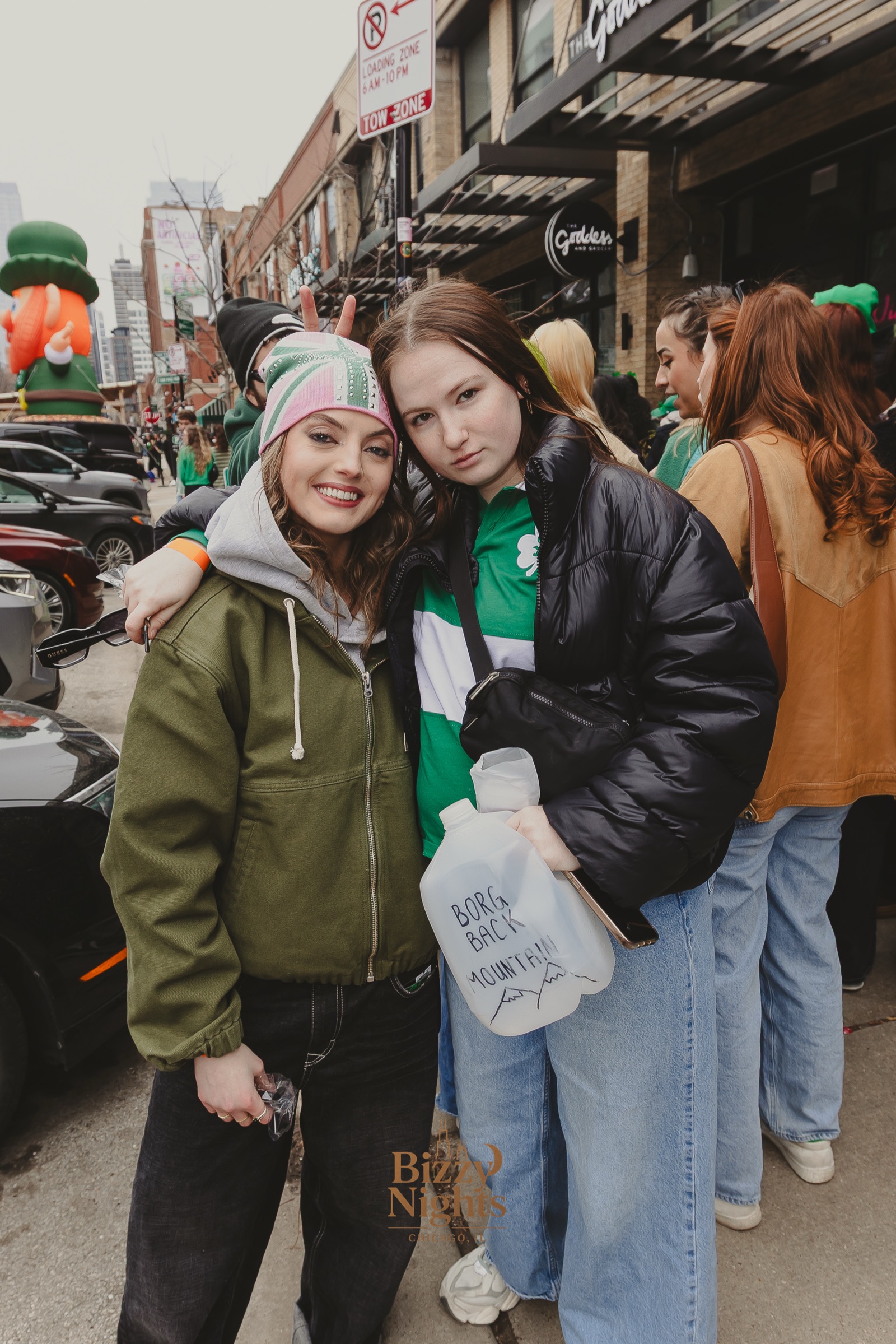 West Loop St. Patty's portrait, Bizzy Nights, March 2026