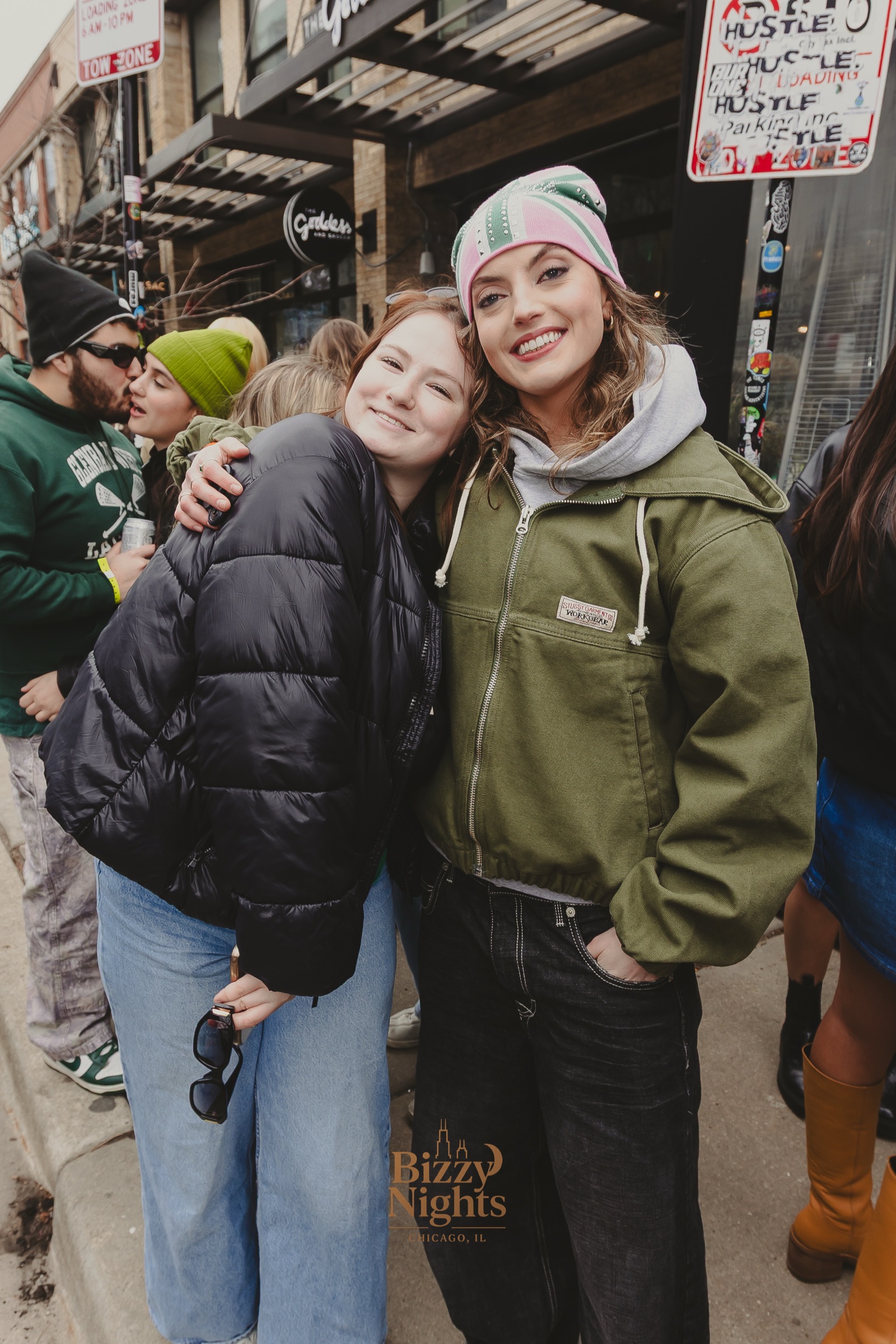 West Loop St. Patty's bar crawl, Bizzy Nights, March 2026